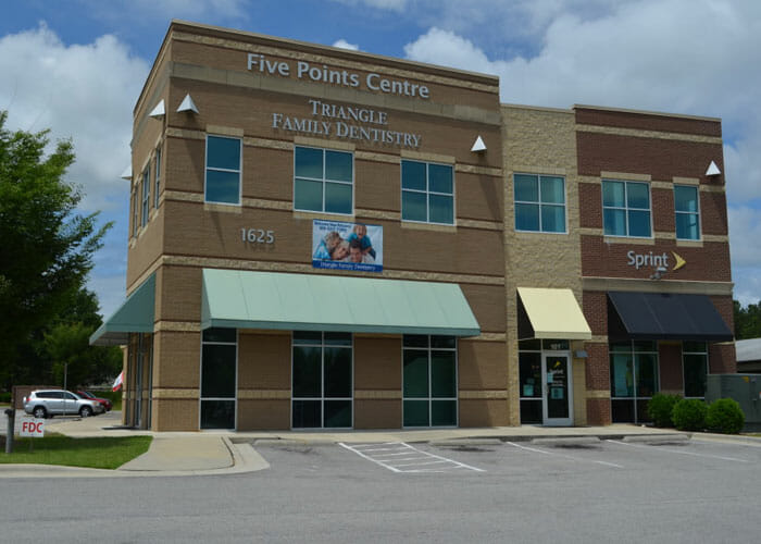Exterior of Triangle Family Dentistry (Fuquay-Varina) building