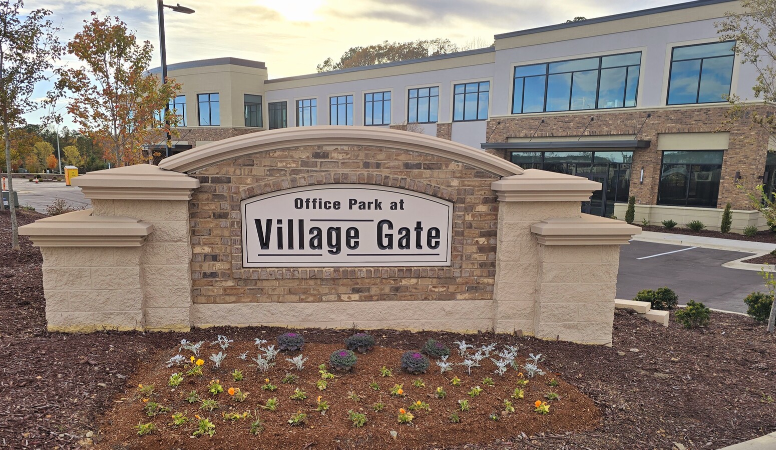 Village Gate signage for Triangle Family Dentistry (Holly Springs)