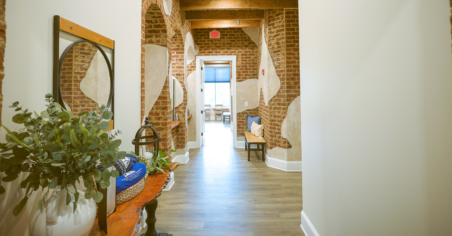 Triangle Family Dentistry - Apex (Green Level) Interior Hallway