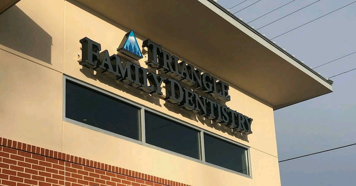 Exterior of Triangle Family Dentistry's Apex (Kelly Road) location