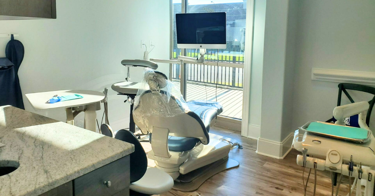 Interior of Triangle Family Dentistry's Brier Creek dental office
