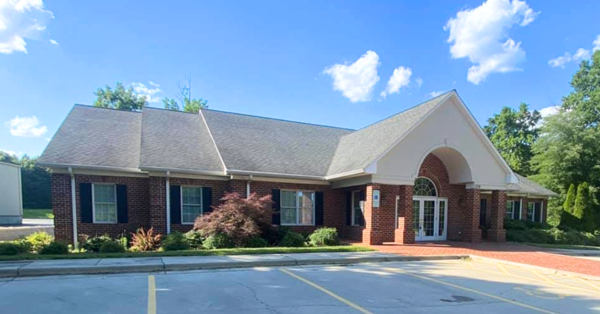 Exterior of Triangle Family Dentistry's Lexington location
